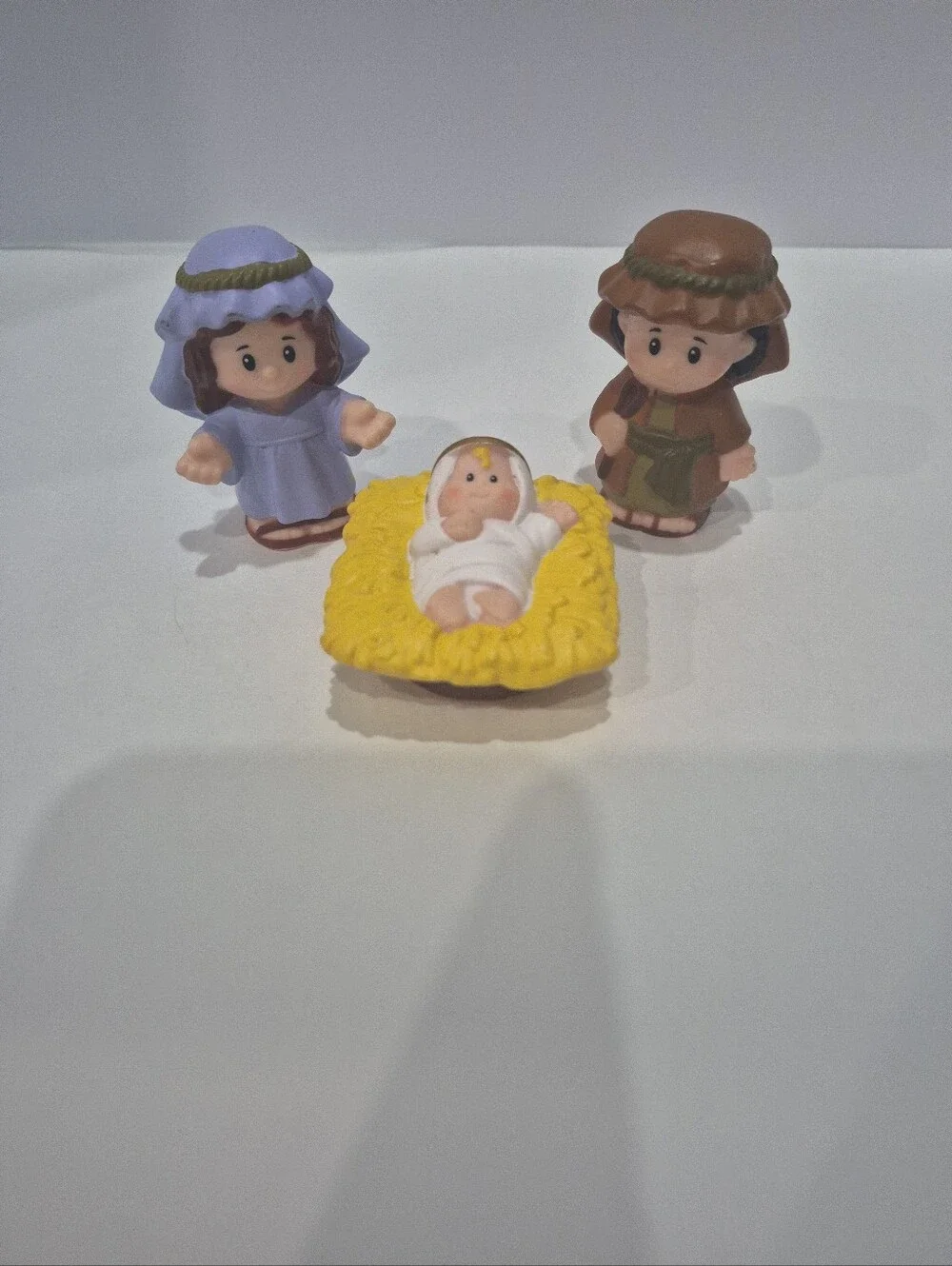 Fisher Price Little People Nativity Set Lot Of 8 Figures